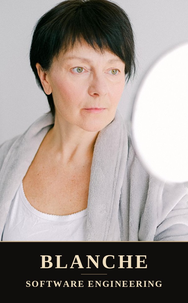 Blanche portrait