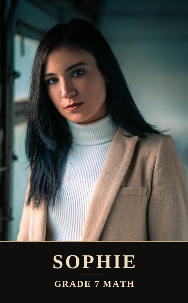 Sophie portrait